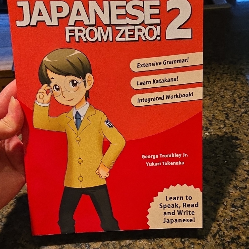 NEW Japanese From Zero! 2 Language Learning Integrated Workbook Grammar Words